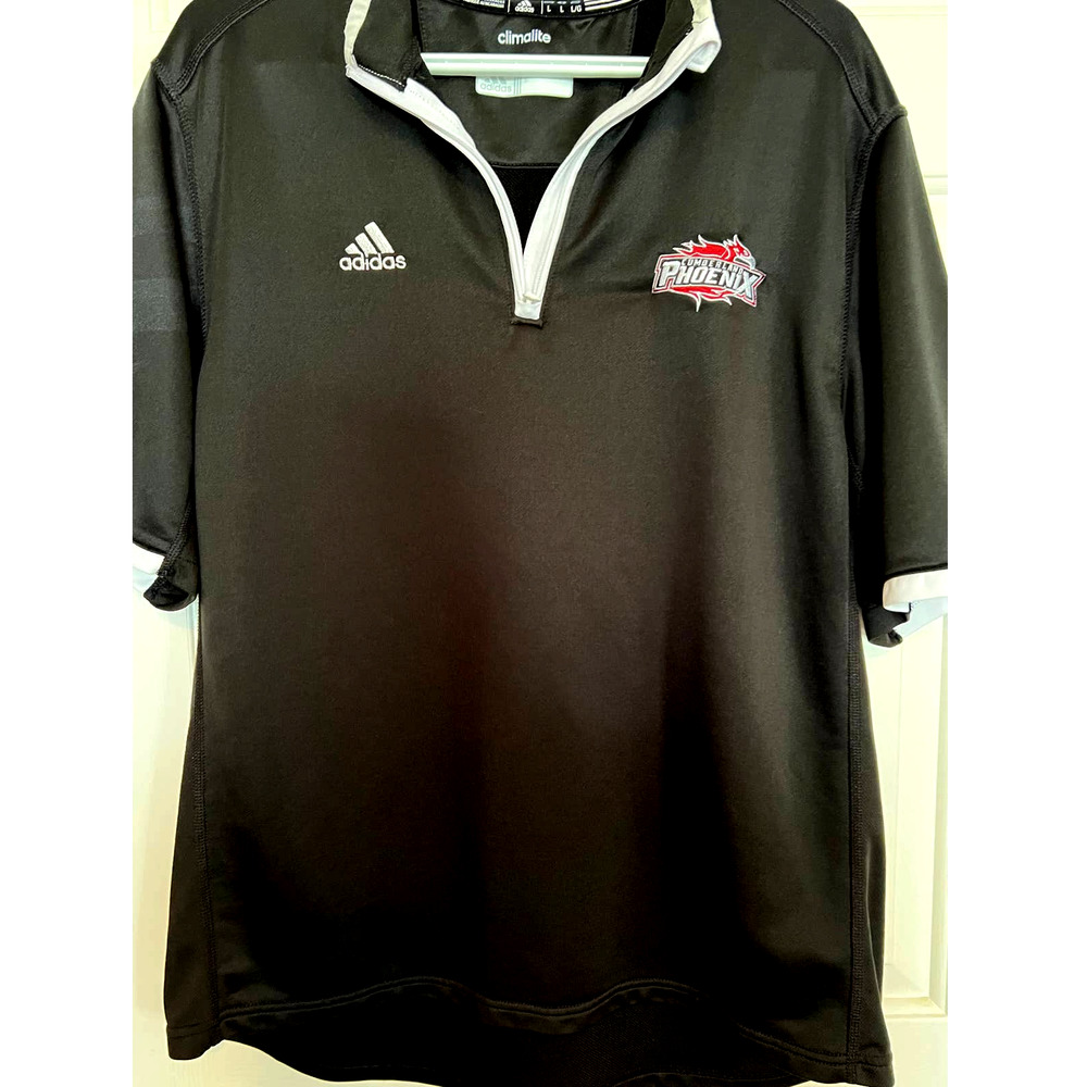 Adidas Climalite Women's Sports Shirt Cumberland Phoenix Size L Zipper